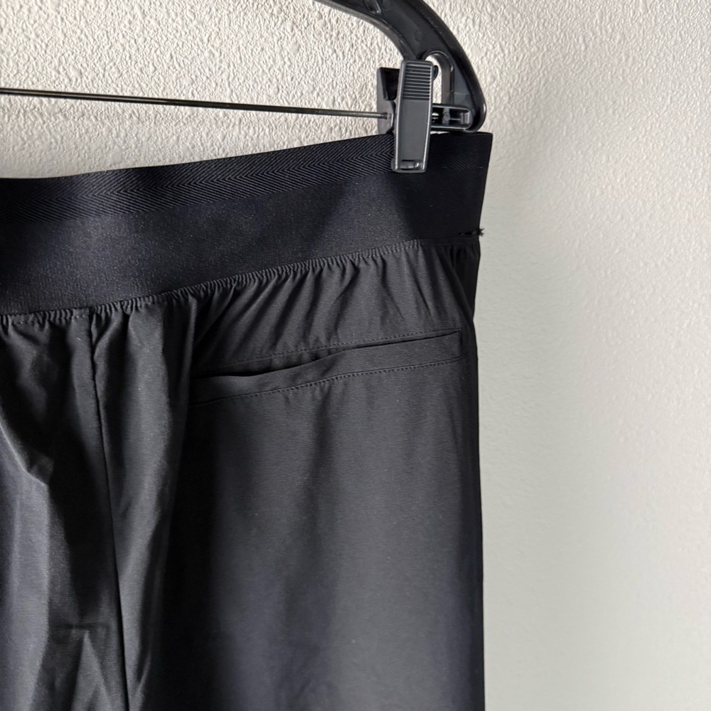 ATHLETA Brooklyn Heights High Rise Wide Leg Pant Black Casual Athleisure 16 Tall - Picture 11 of 13